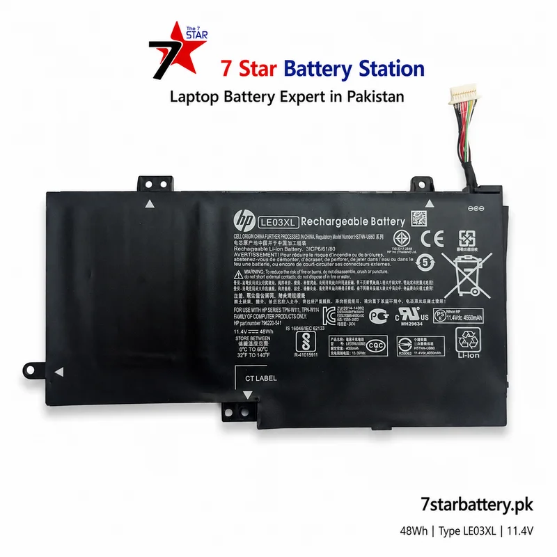 LE03XL Battery For HP Envy X360 M6-W Series P/N: 796356-005 HSTNN-YB5Q HSTNN-UB60 HSTNN-UB6O HSTNN-YB5Q /PB6M