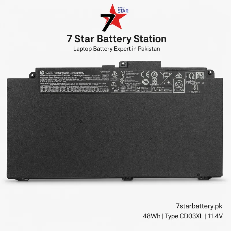 CD03XL HP ProBook 640 645 650 G4 G5 650 G7 Series Laptop 3 Cell Battery 48.6Wh P/N : HSTNN-UB7K 931702-421 931702-171 931702-541